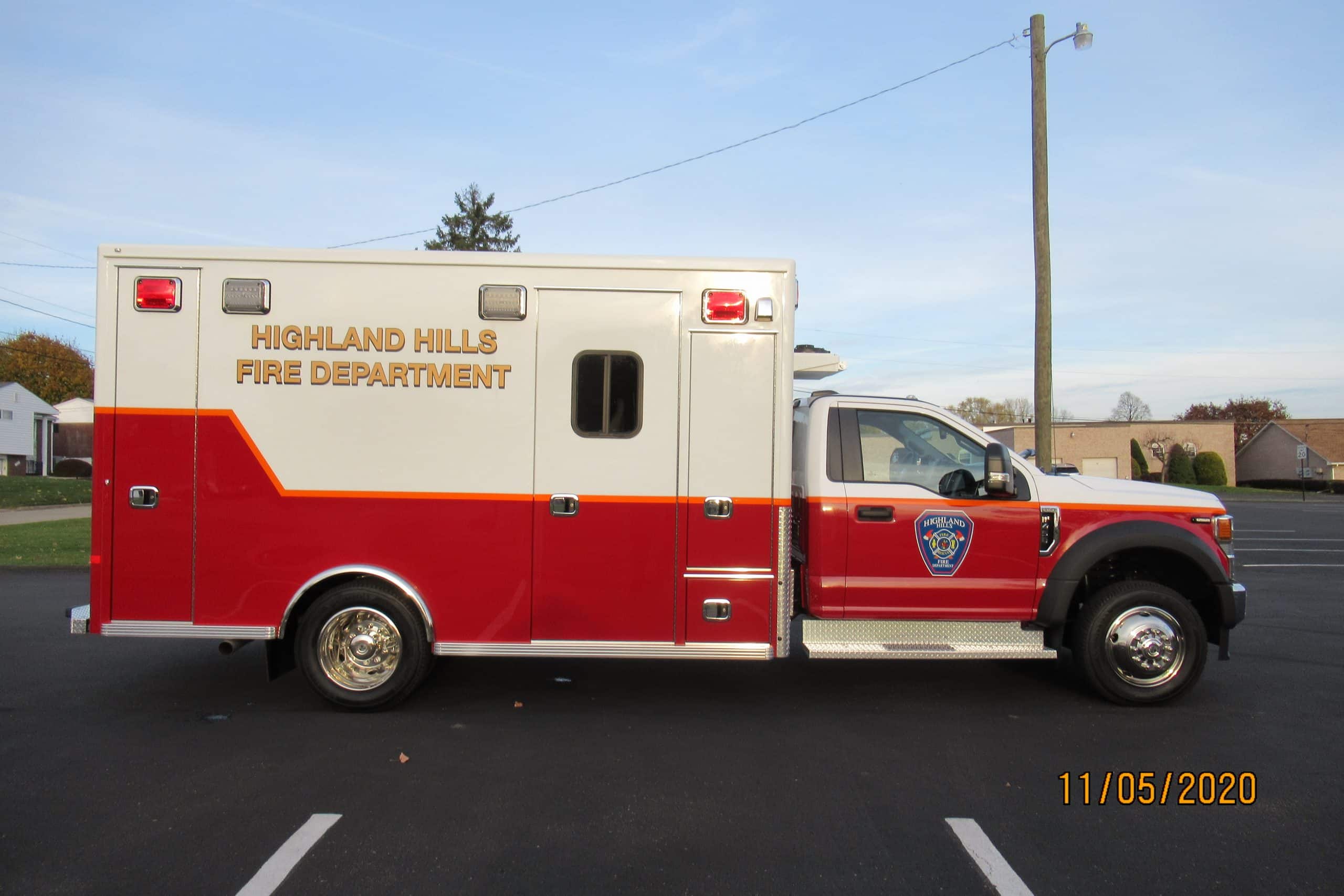 Village of Highland Hills Fire Department, Highland Hills Ohio